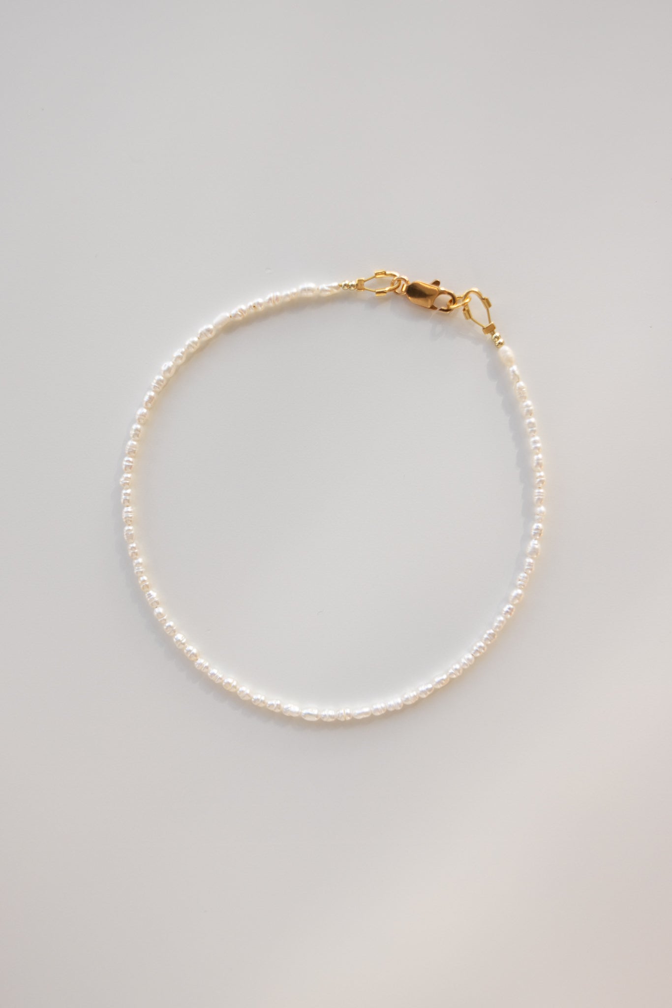 Baby + Kid Rice Pearl Necklace