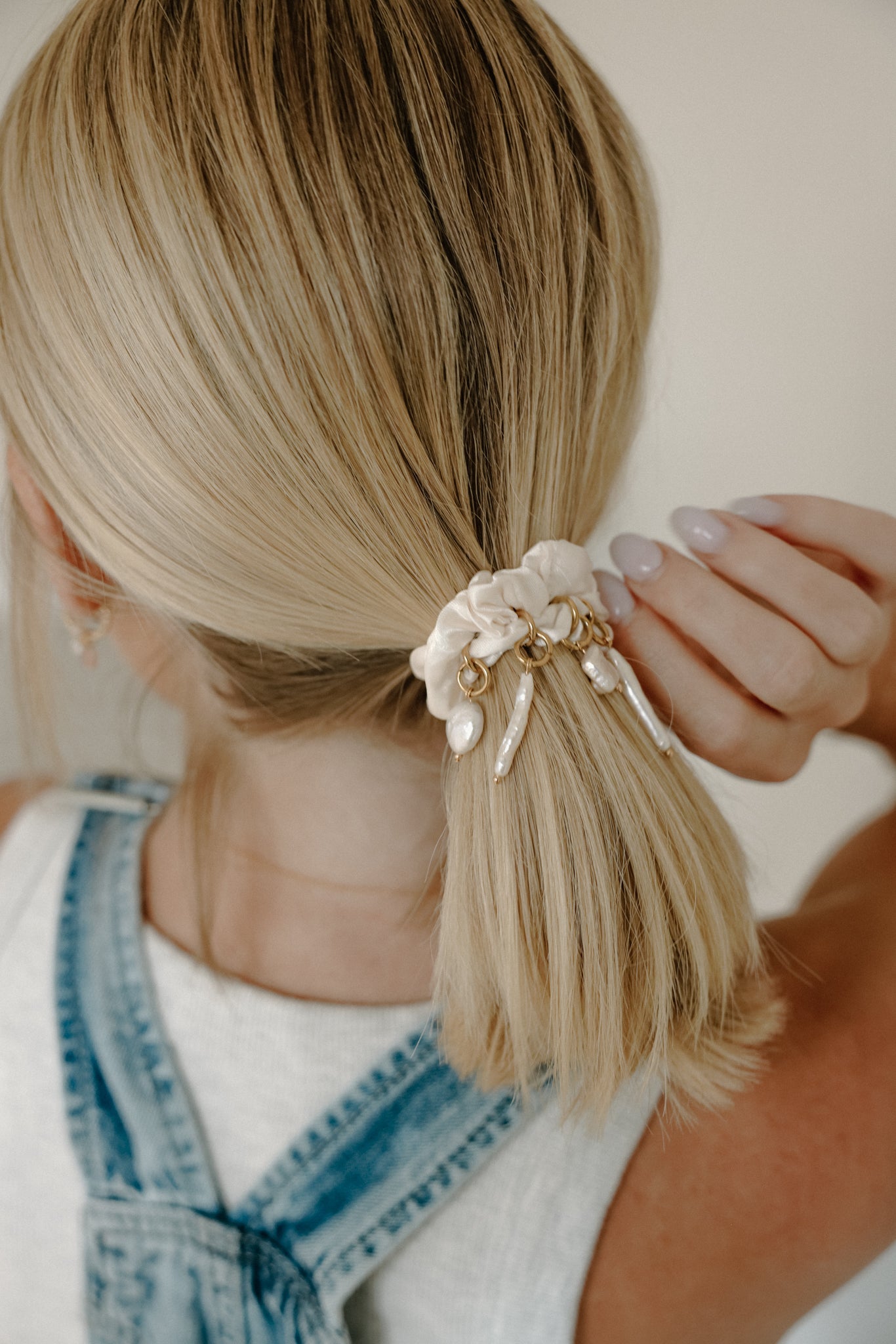 BBK x Aynsley Ovard Pearl Scrunchie LIMITED EDITION