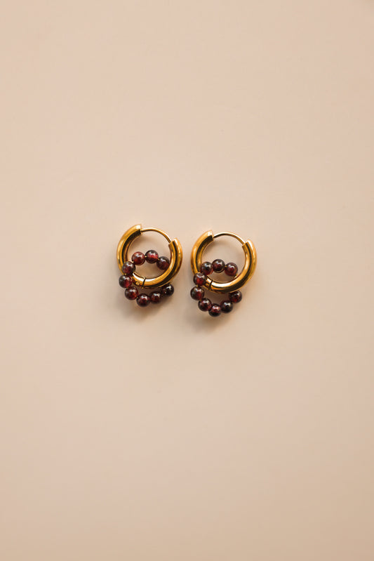 Crimson Hour Earring Charms