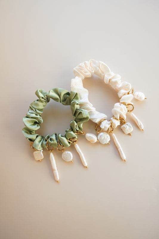 BBK x Aynsley Ovard Pearl Scrunchie LIMITED EDITION