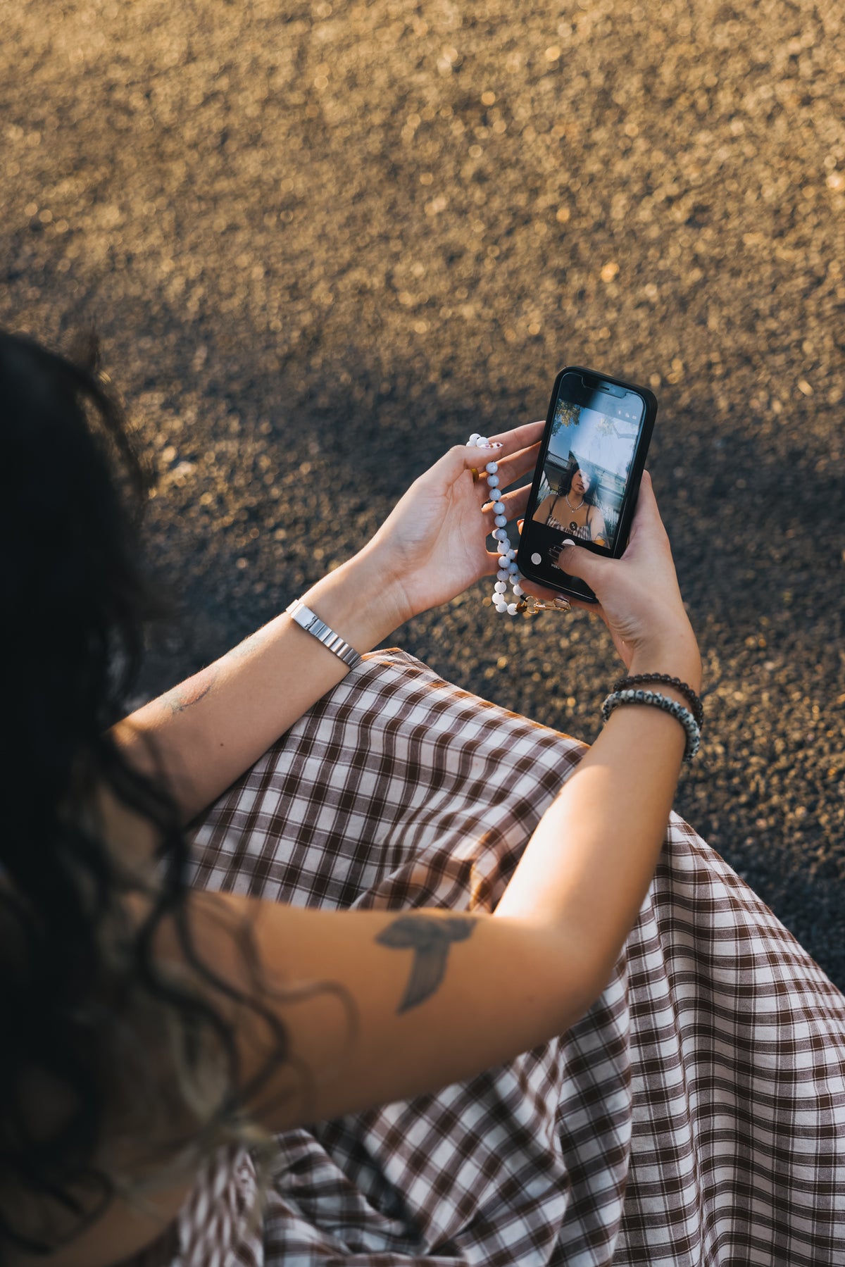 Blue Hour Phone Charm
