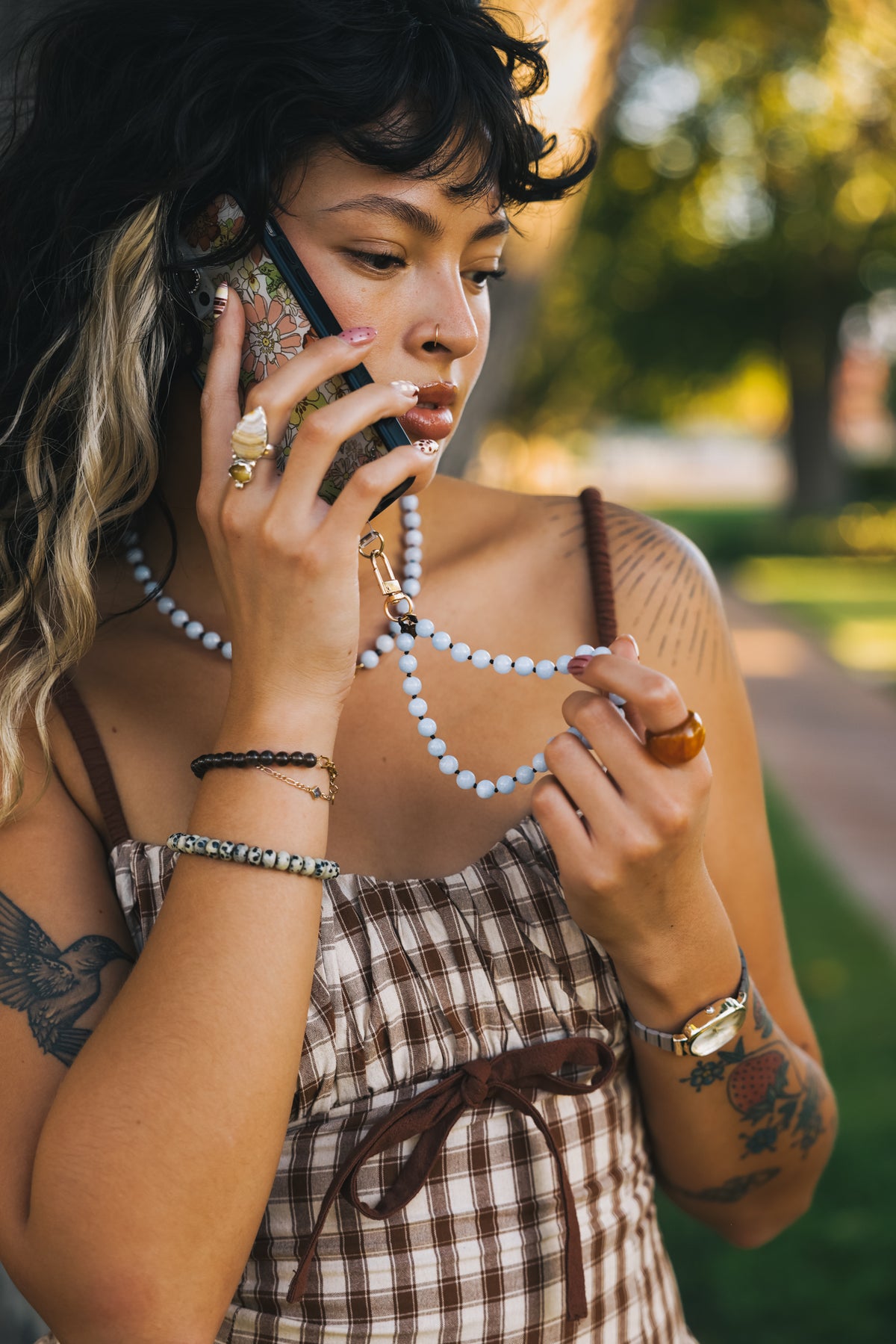 Blue Hour Phone Charm