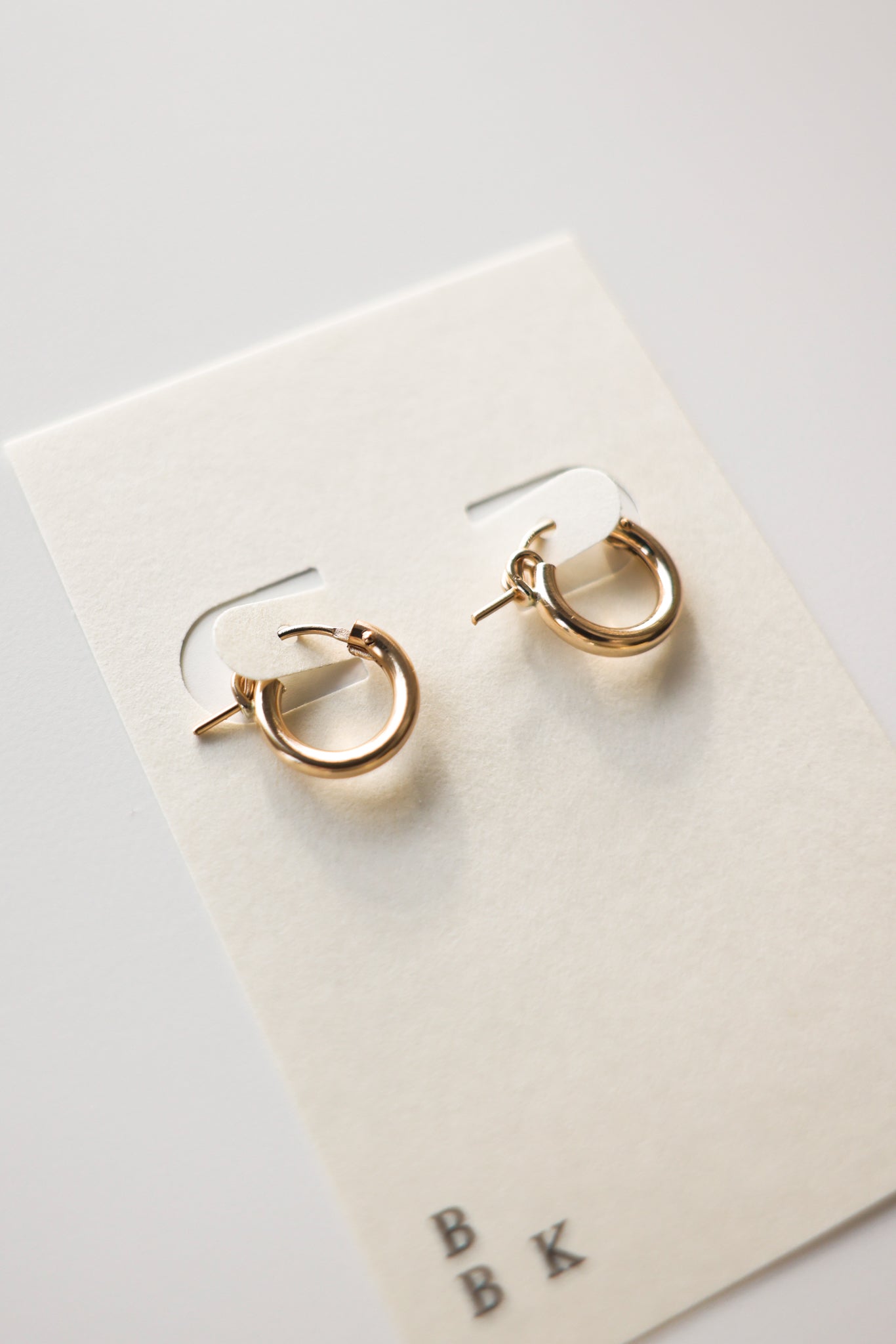 12mm 14k Gold Filled Hoops