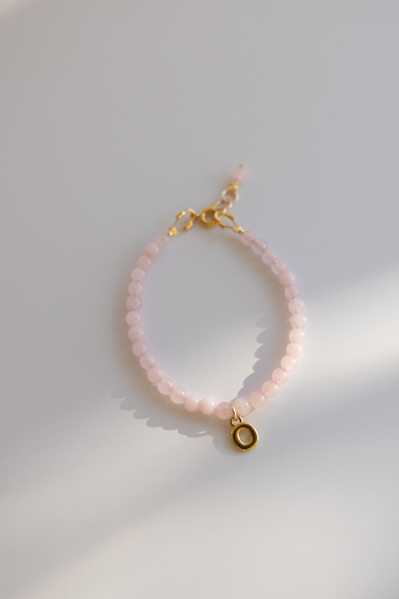 Baby + Kid Rose Quartz Bracelet