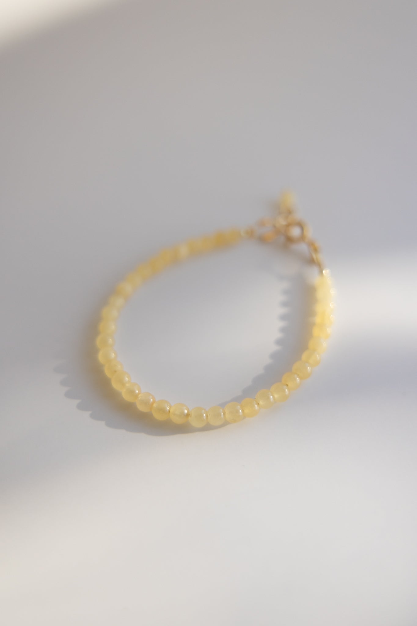 Baby + Kid Yellow Calcite Bracelet