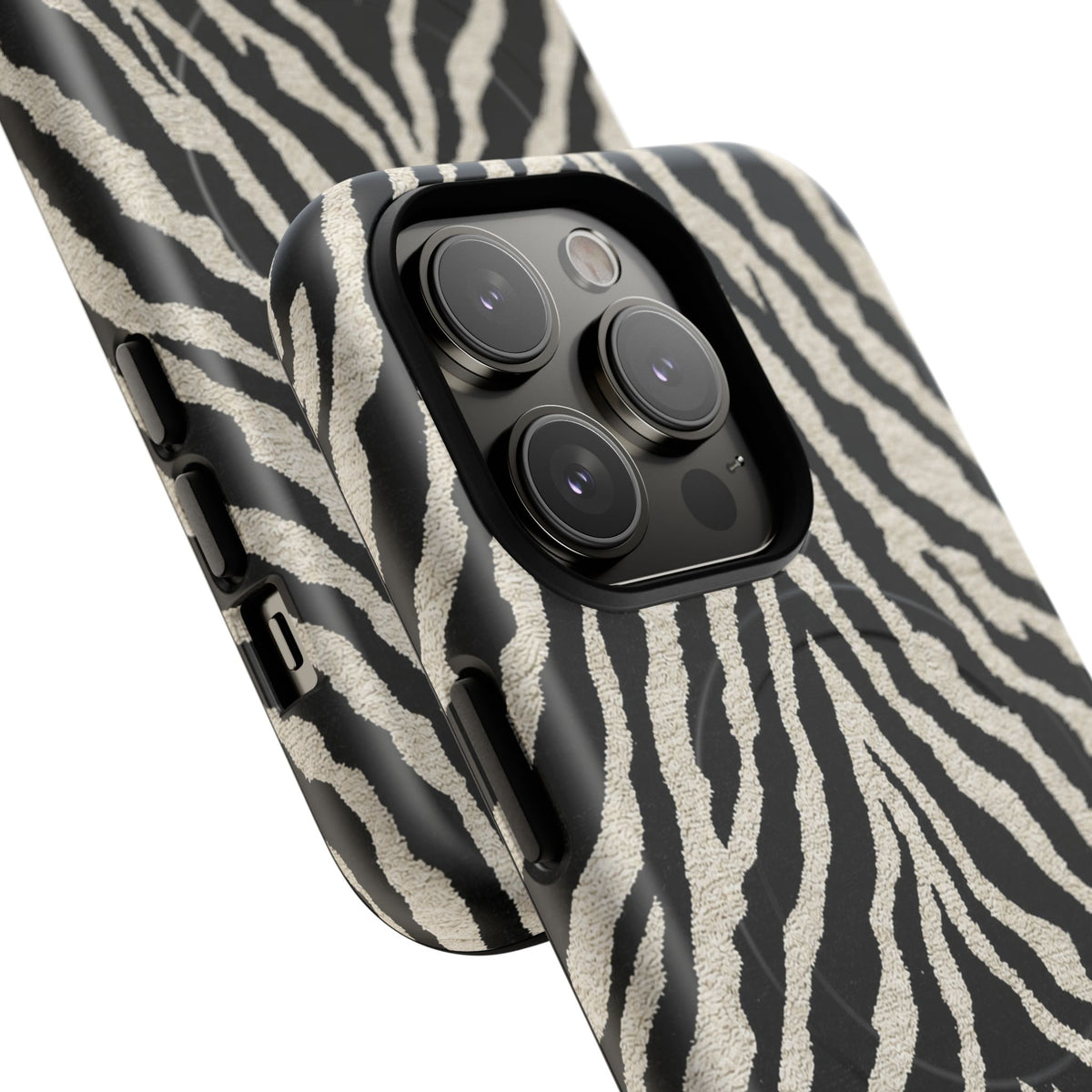 Zebra Stripe Tough Magnetic Phone Case — Magnetic Protective Phone Case