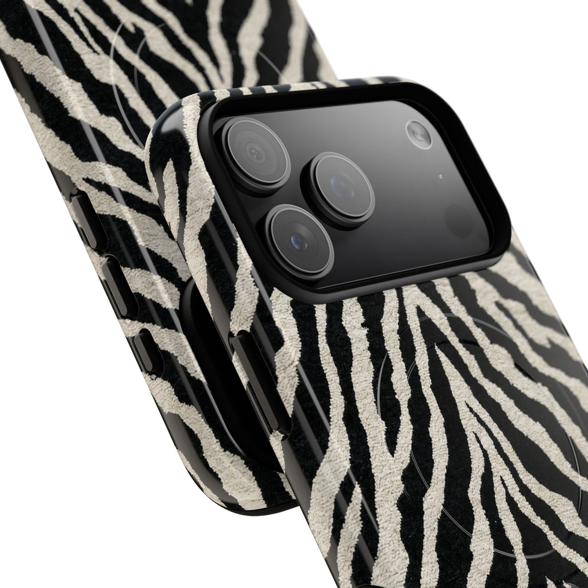 Zebra Stripe Tough Magnetic Phone Case — Magnetic Protective Phone Case