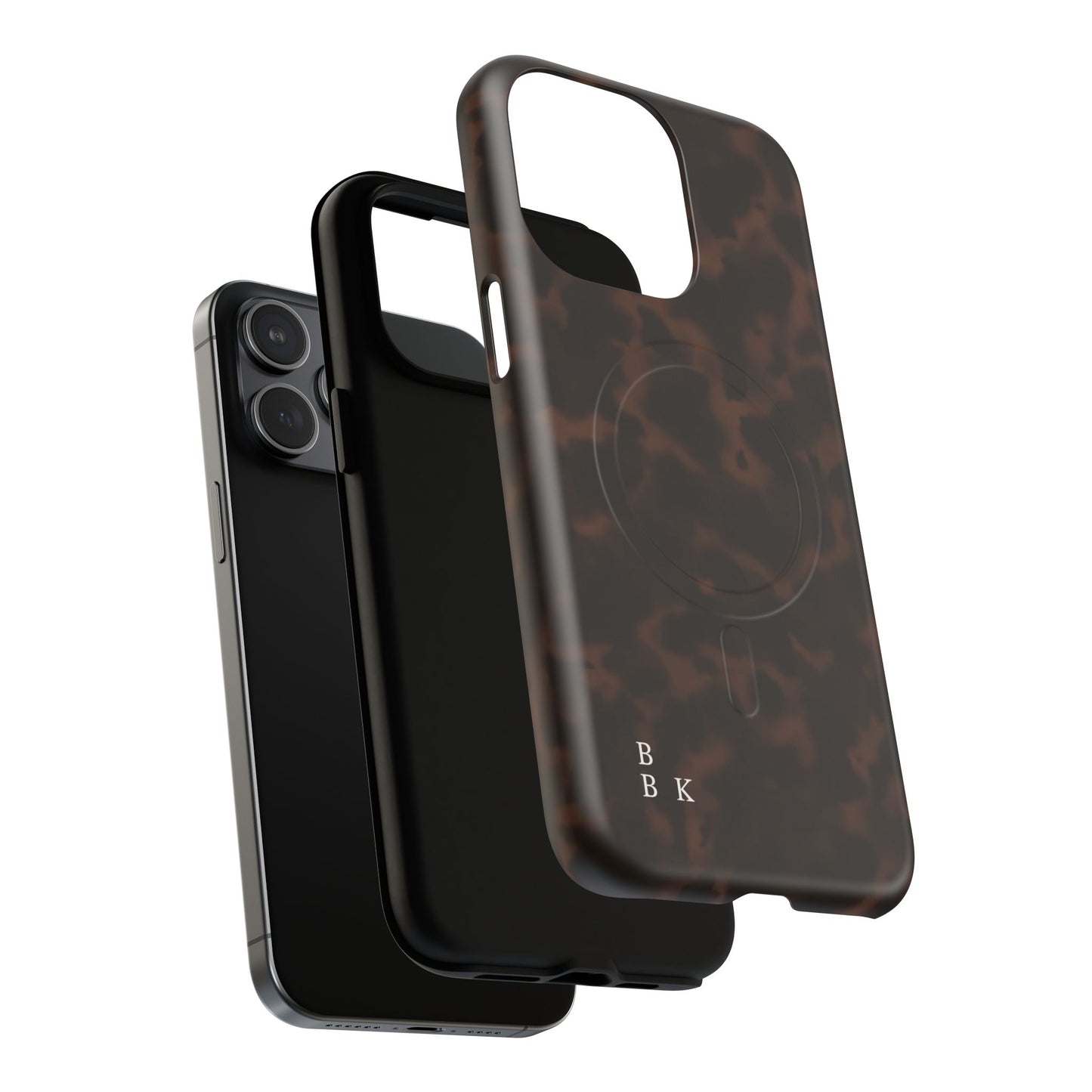 Tortoiseshell Magnetic Phone Case — Slim Tough MagSafe-Compatible Protection
