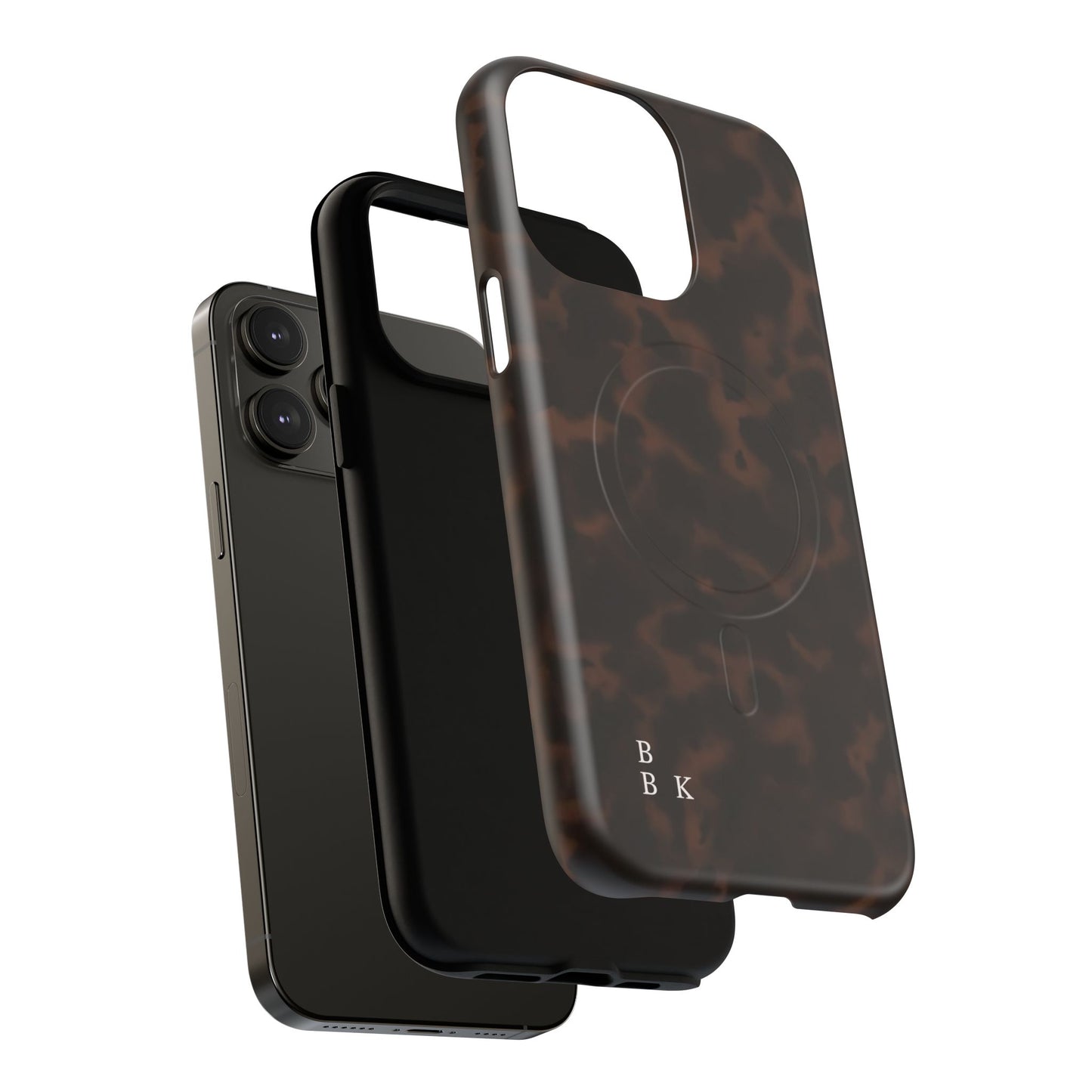 Tortoiseshell Magnetic Phone Case — Slim Tough MagSafe-Compatible Protection