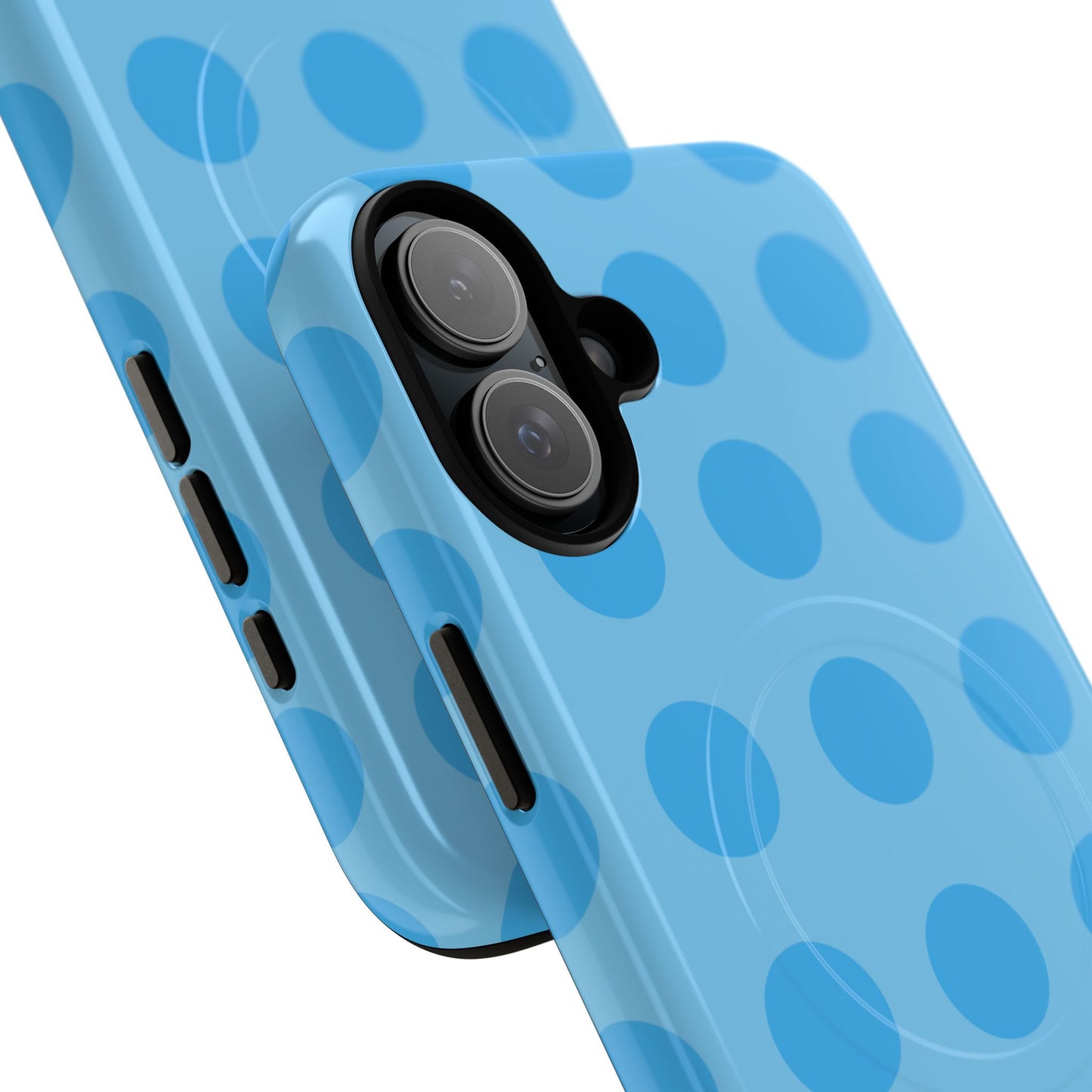 Blue Polka Dot Tough Magnetic Phone Case