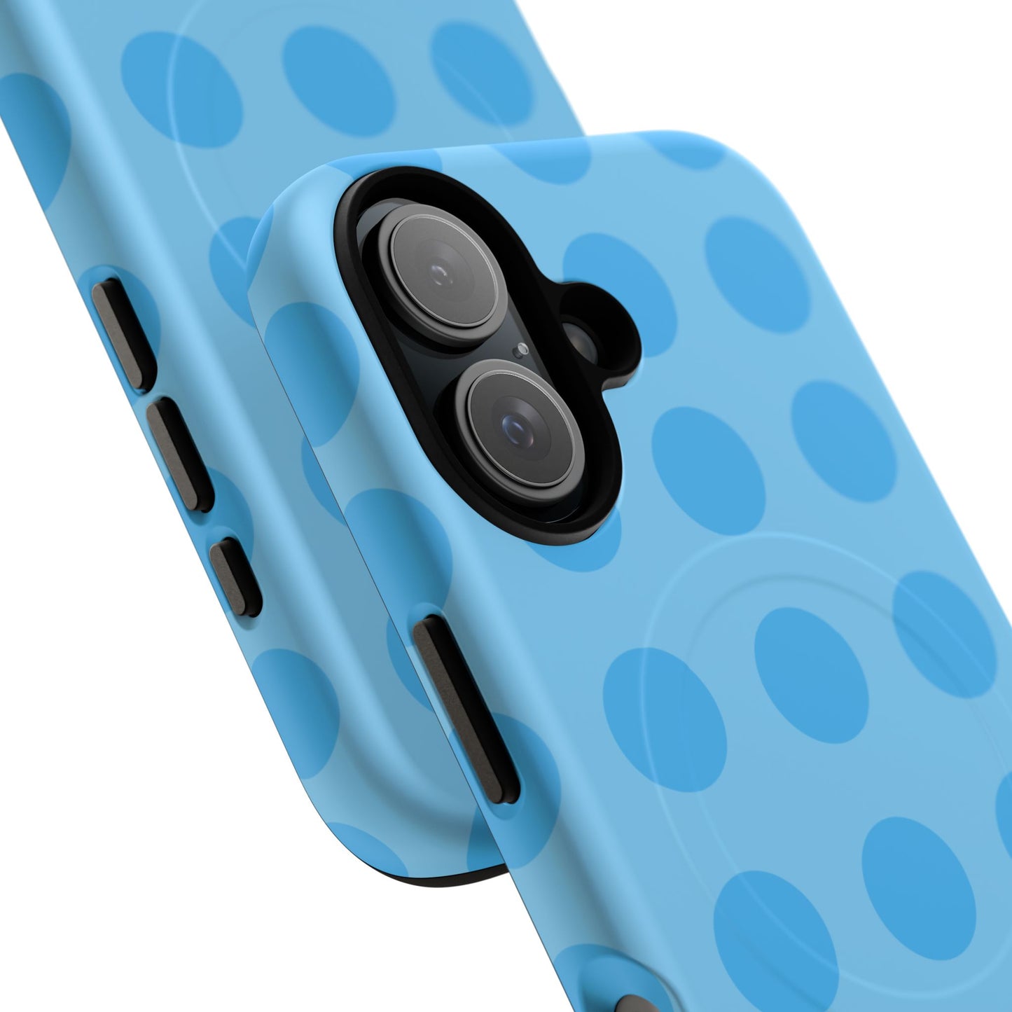 Blue Polka Dot Tough Magnetic Phone Case