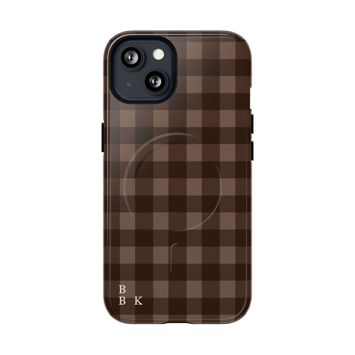 Brown Buffalo Plaid Tough Magnetic Phone Case