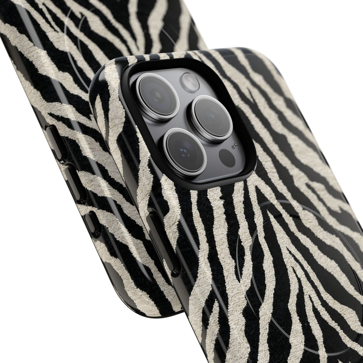 Zebra Stripe Tough Magnetic Phone Case — Magnetic Protective Phone Case