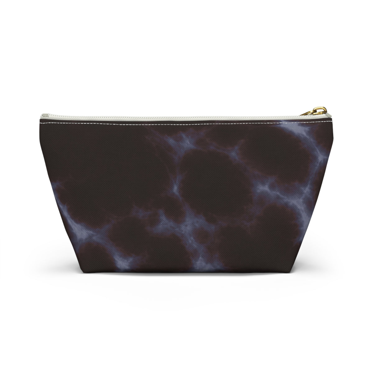 Dark Marble Lightning Accessory Pouch — Monogram BBK Travel Makeup Bag