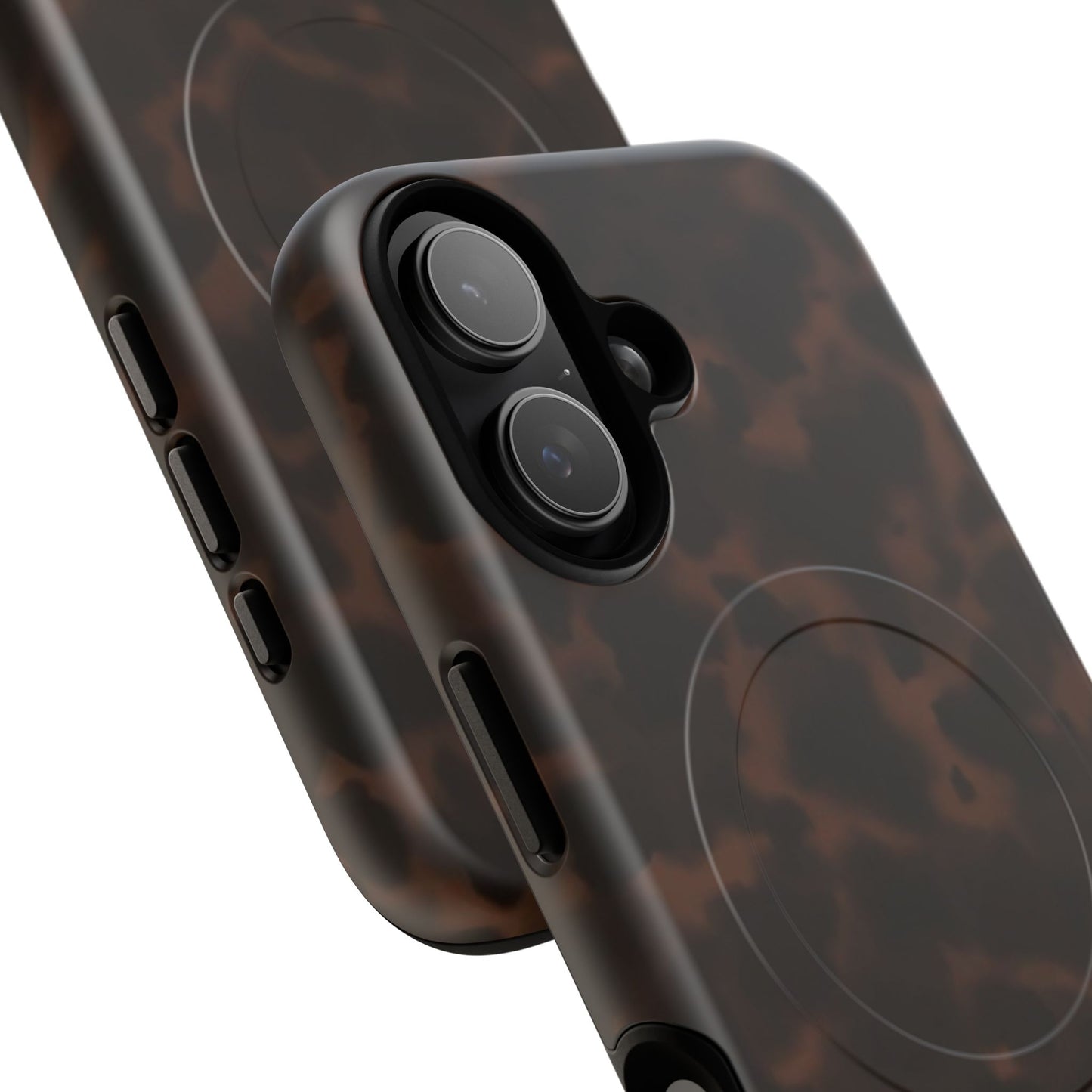 Tortoiseshell Magnetic Phone Case — Slim Tough MagSafe-Compatible Protection