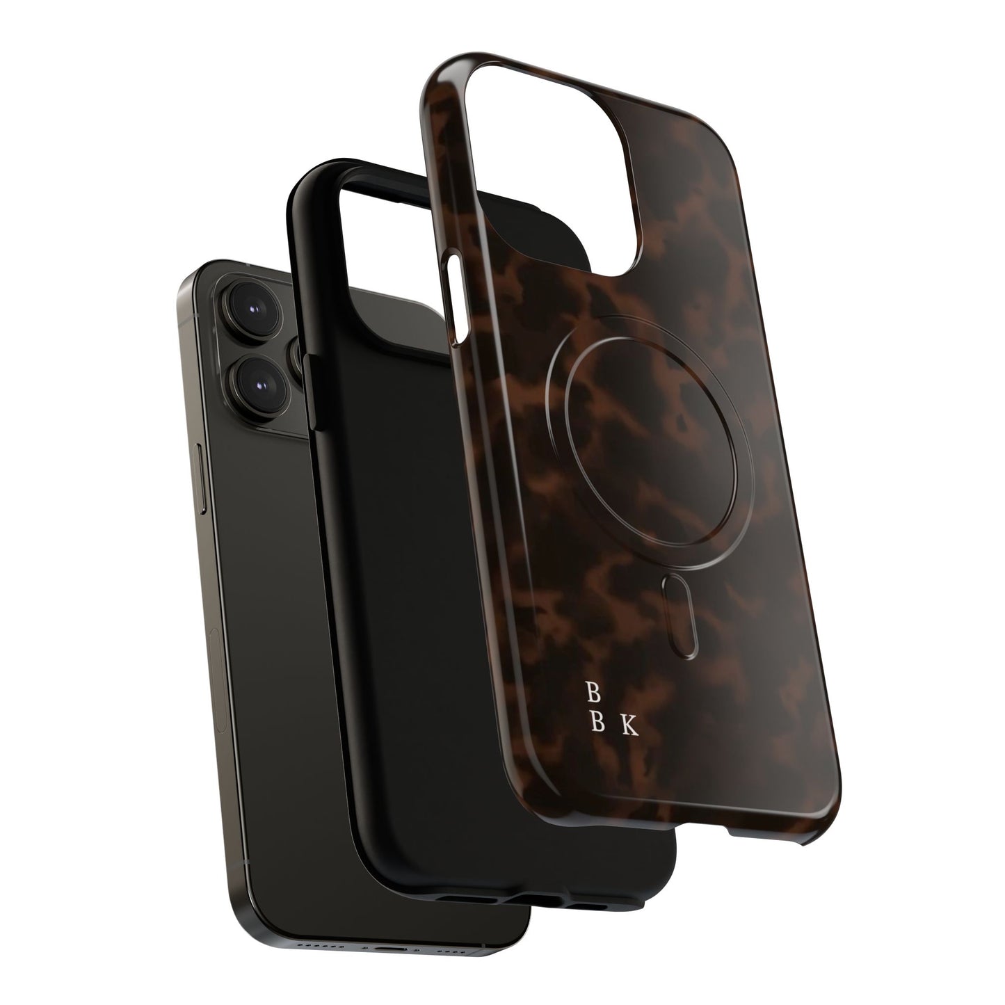 Tortoiseshell Magnetic Phone Case — Slim Tough MagSafe-Compatible Protection