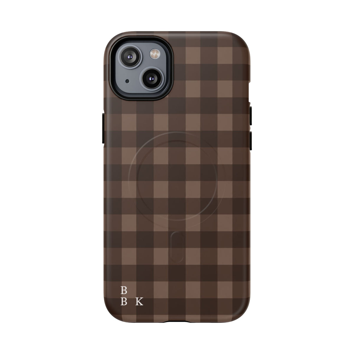 Brown Buffalo Plaid Tough Magnetic Phone Case