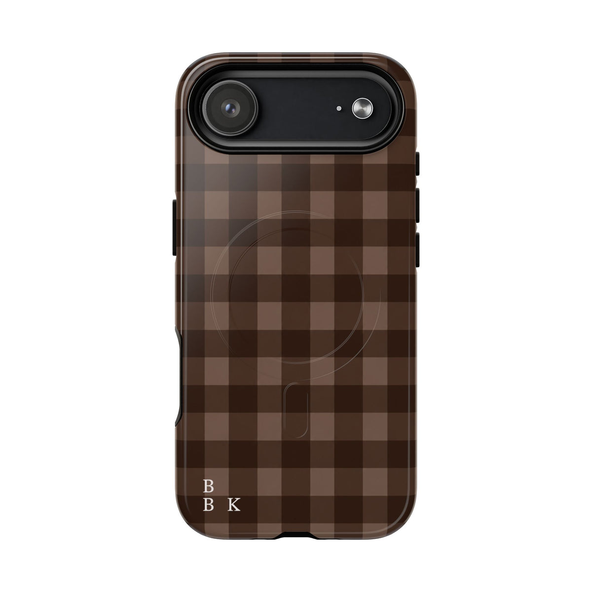 Brown Buffalo Plaid Tough Magnetic Phone Case