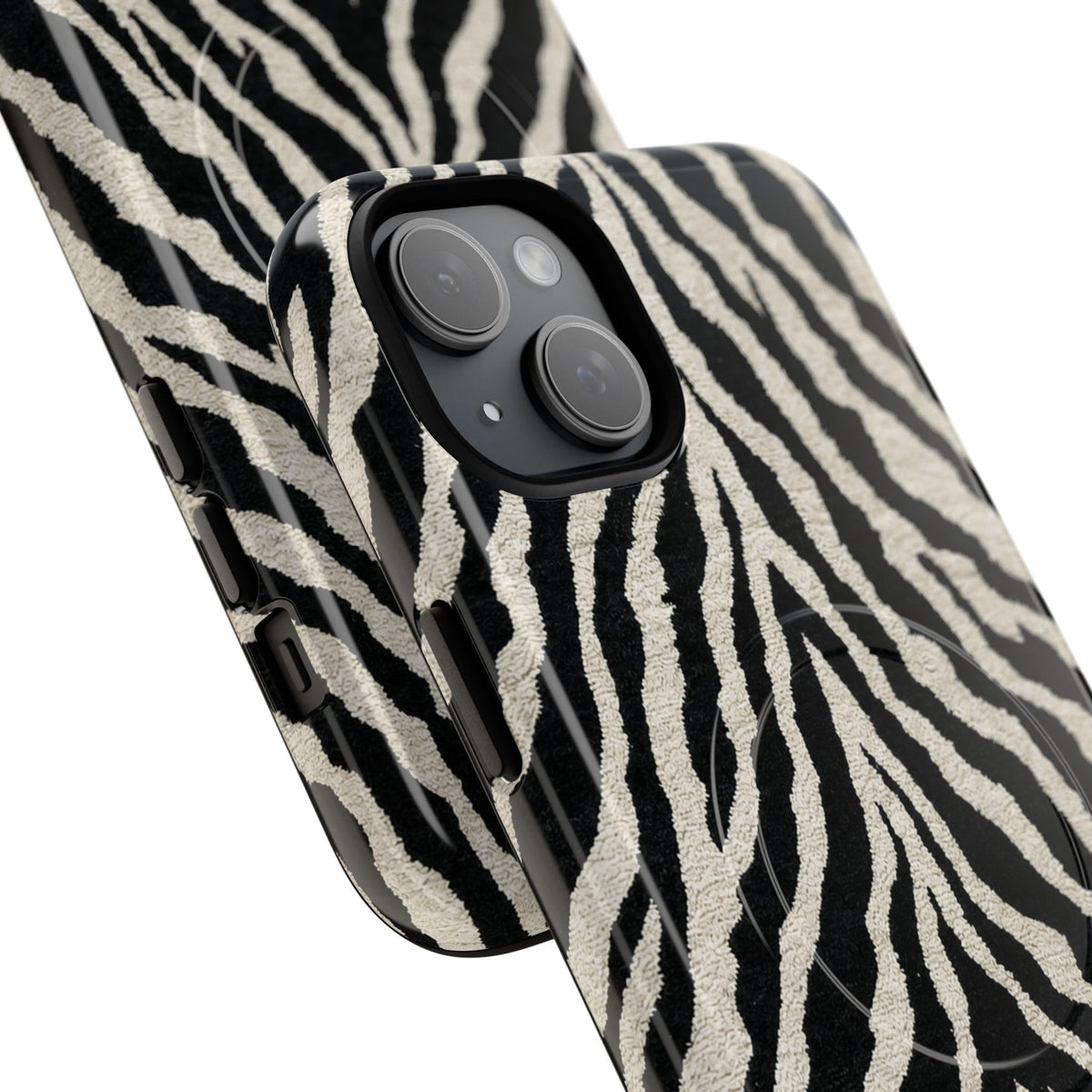 Zebra Stripe Tough Magnetic Phone Case — Magnetic Protective Phone Case