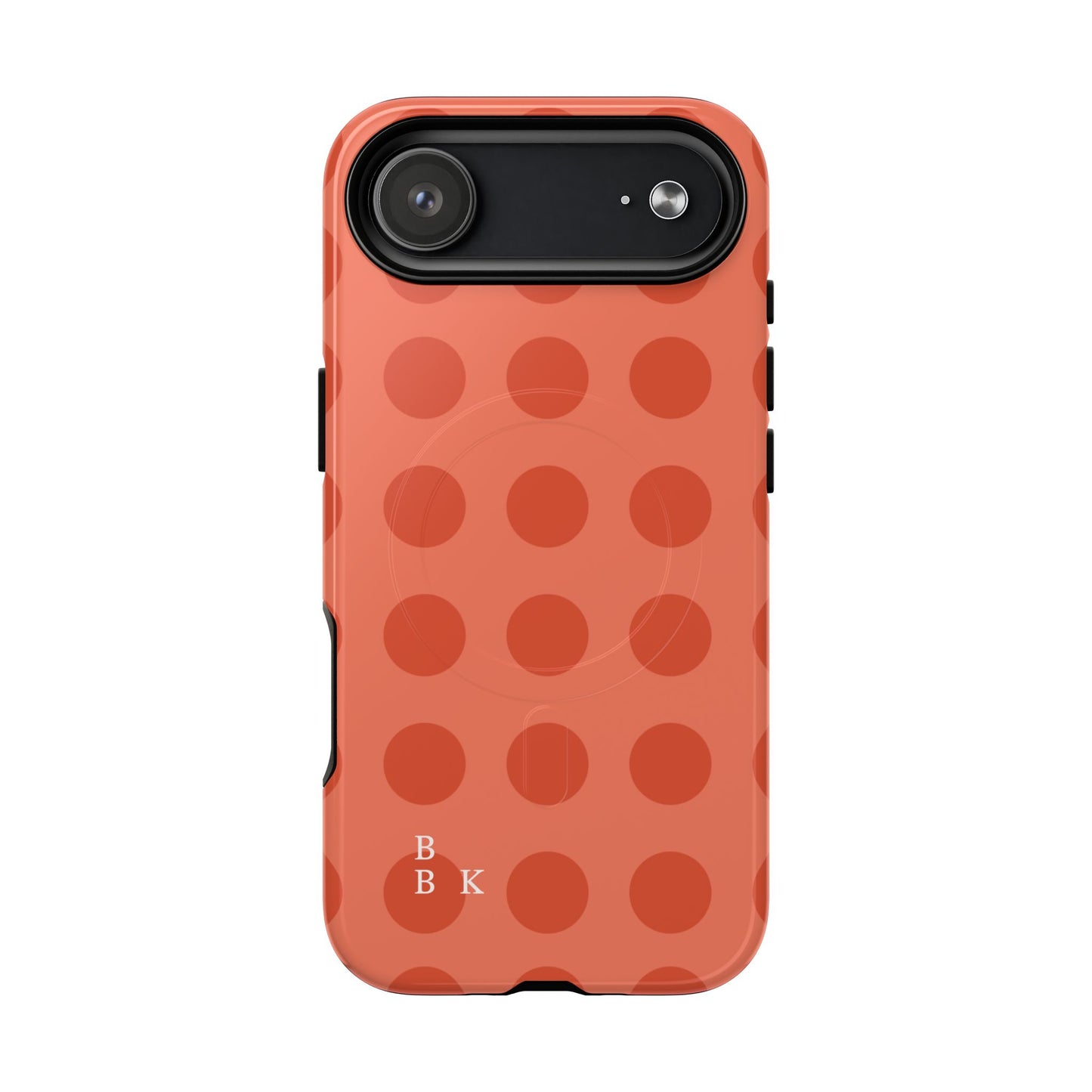 Polka Dot Tough Magnetic Phone Case — Protective Magnetic MagSafe-Compatible iPhone Cover