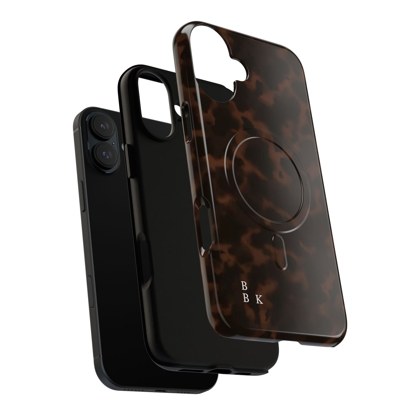 Tortoiseshell Magnetic Phone Case — Slim Tough MagSafe-Compatible Protection