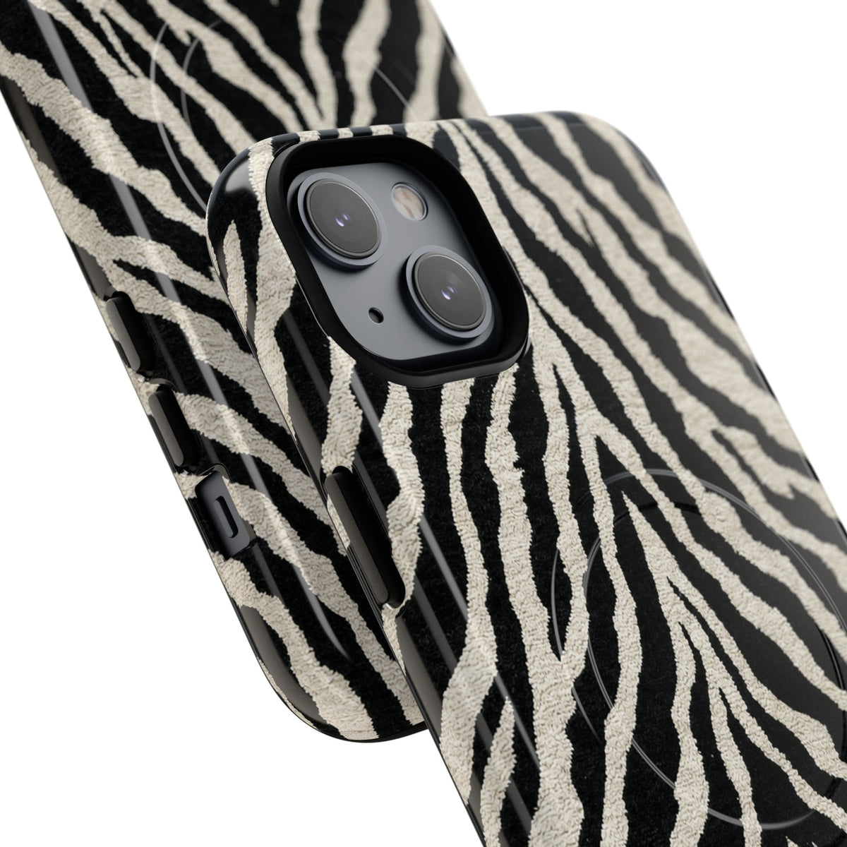 Zebra Stripe Tough Magnetic Phone Case — Magnetic Protective Phone Case