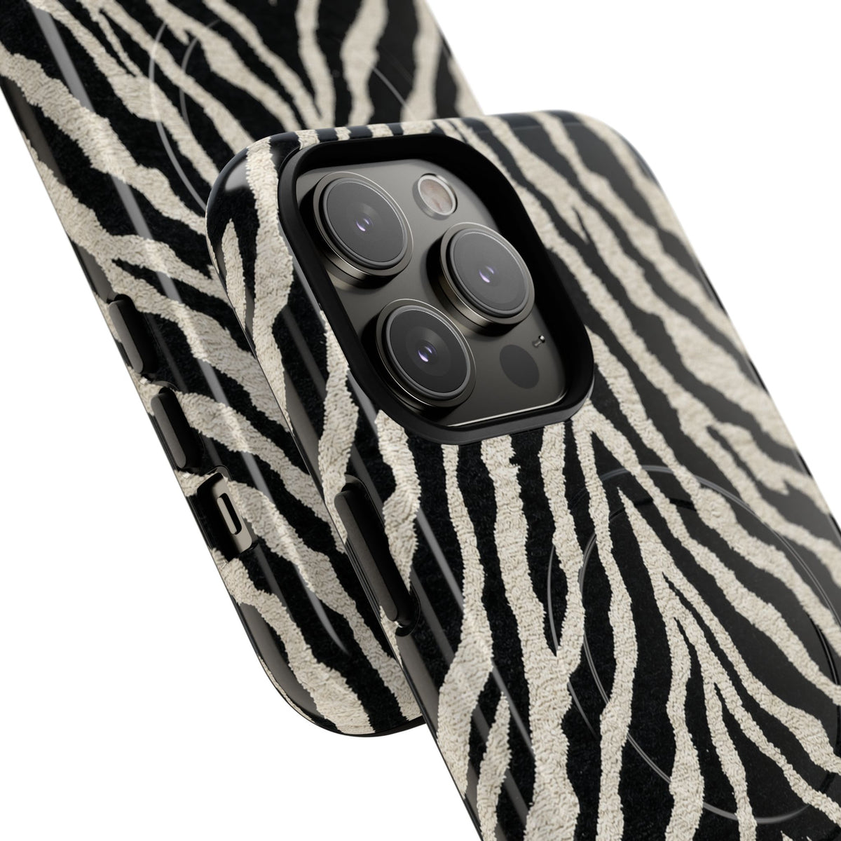 Zebra Stripe Tough Magnetic Phone Case — Magnetic Protective Phone Case