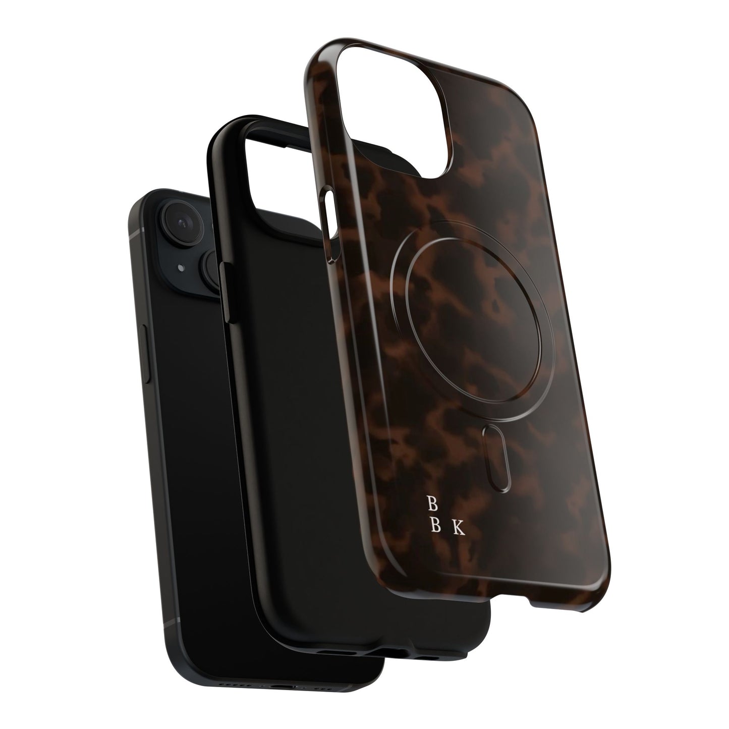 Tortoiseshell Magnetic Phone Case — Slim Tough MagSafe-Compatible Protection