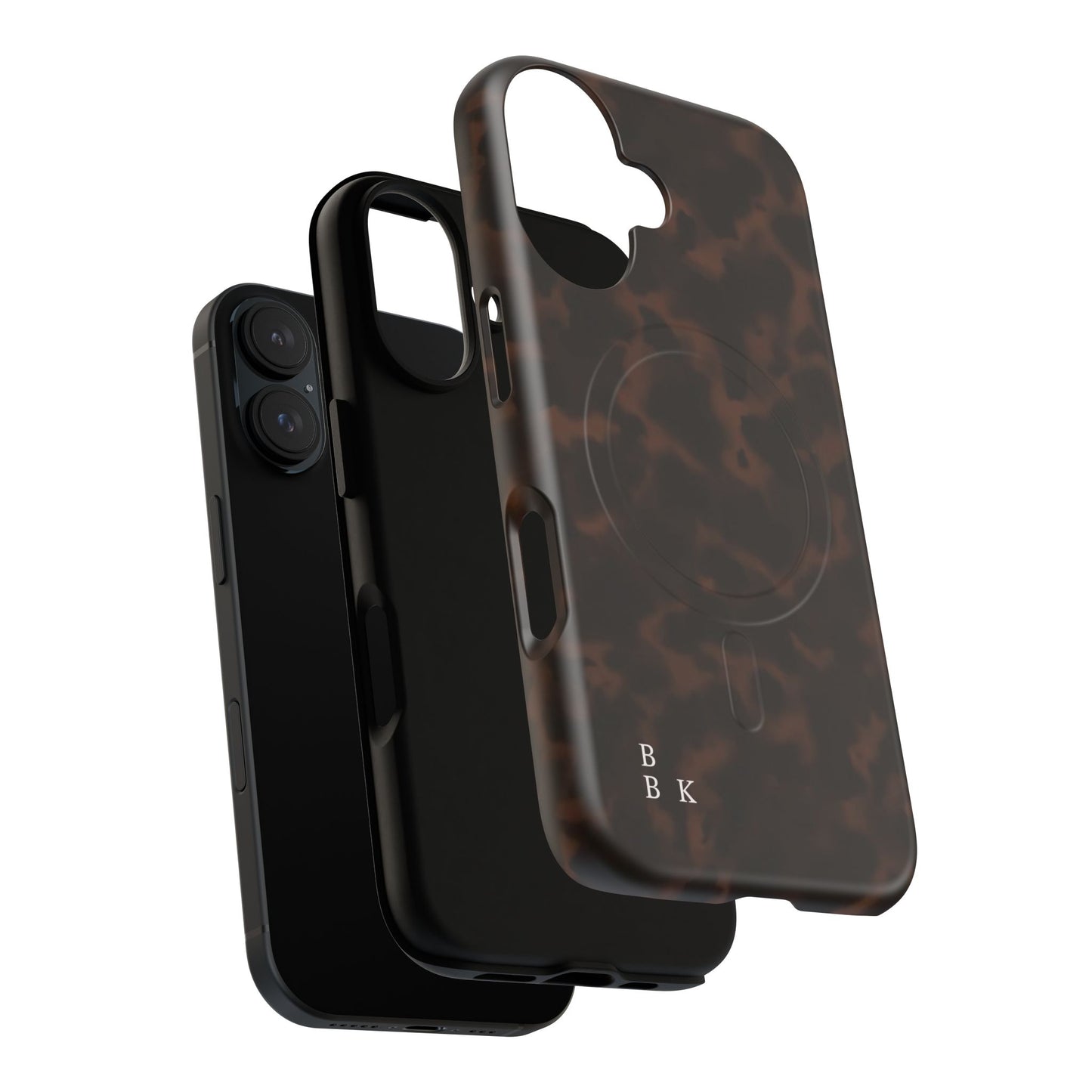 Tortoiseshell Magnetic Phone Case — Slim Tough MagSafe-Compatible Protection