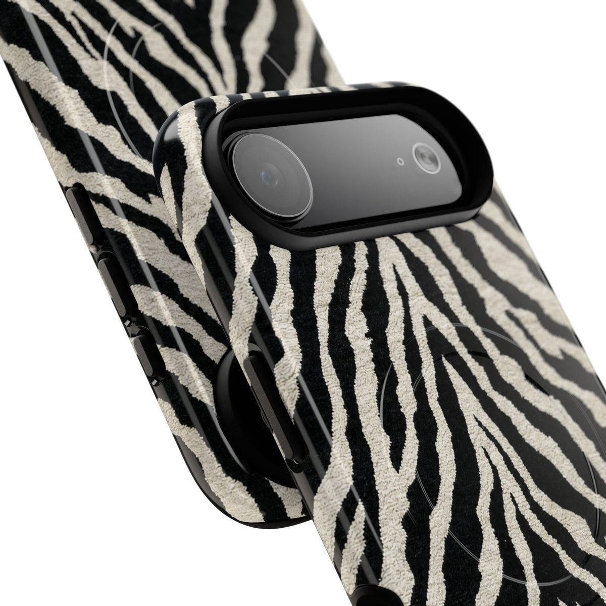 Zebra Stripe Tough Magnetic Phone Case — Magnetic Protective Phone Case
