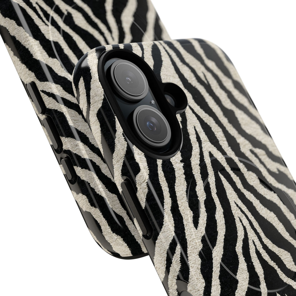 Zebra Stripe Tough Magnetic Phone Case — Magnetic Protective Phone Case