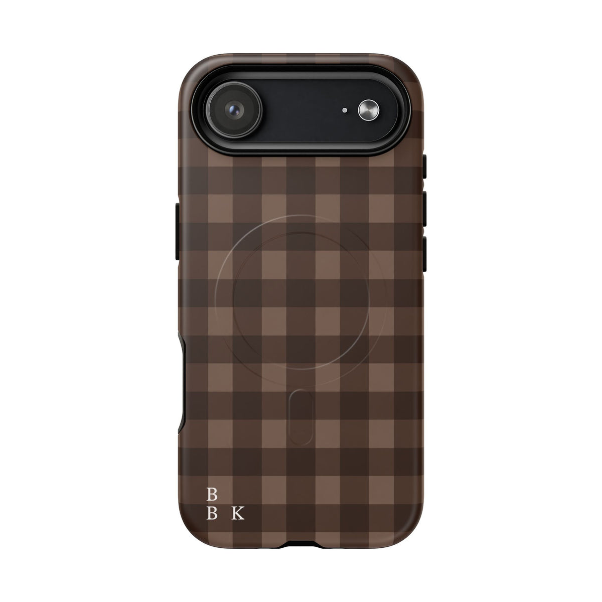 Brown Buffalo Plaid Tough Magnetic Phone Case