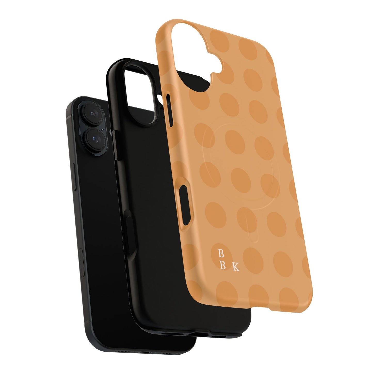 Polka Dot Tough Magnetic Phone Case – Durable Magnetic iPhone Cover