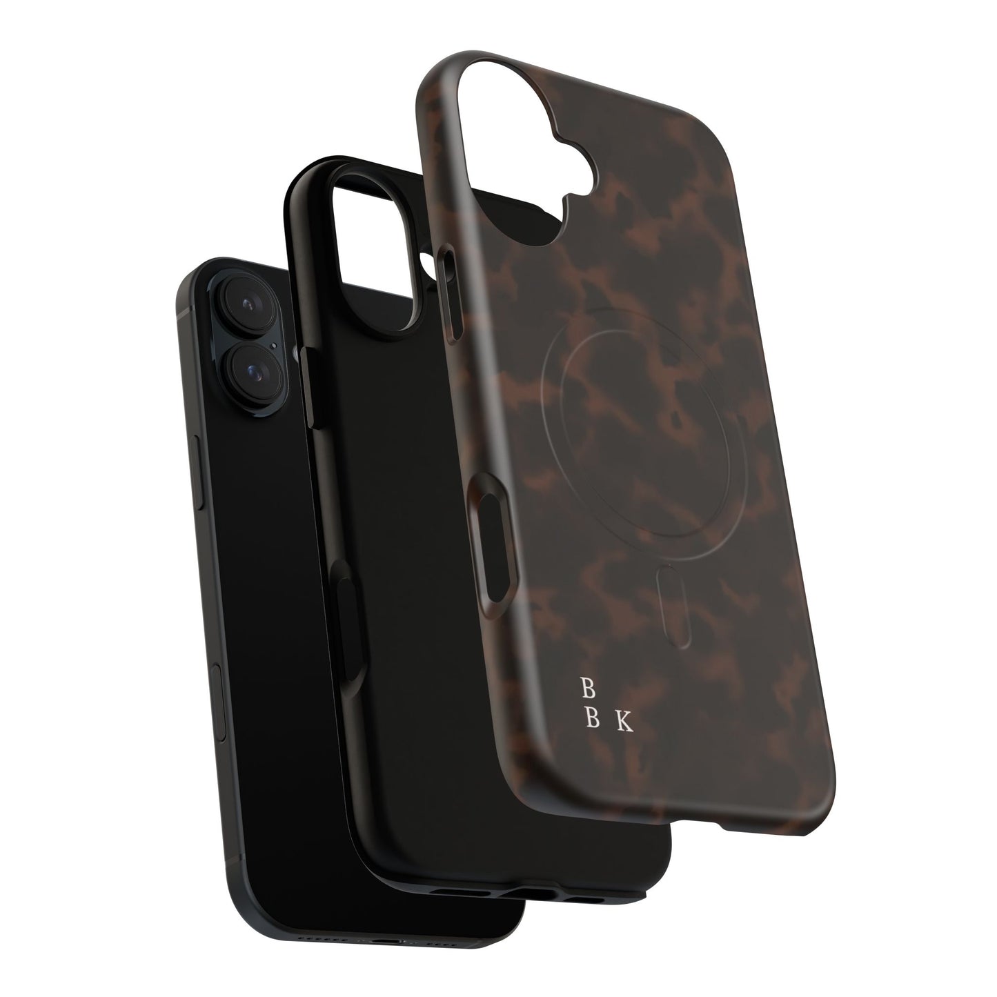 Tortoiseshell Magnetic Phone Case — Slim Tough MagSafe-Compatible Protection