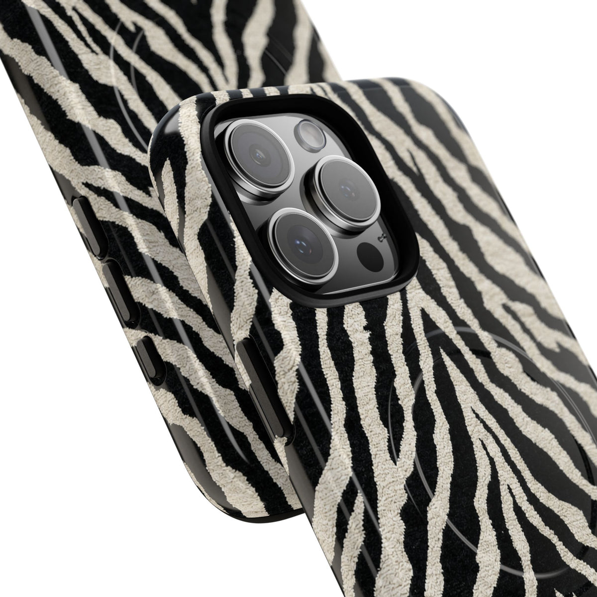 Zebra Stripe Tough Magnetic Phone Case — Magnetic Protective Phone Case