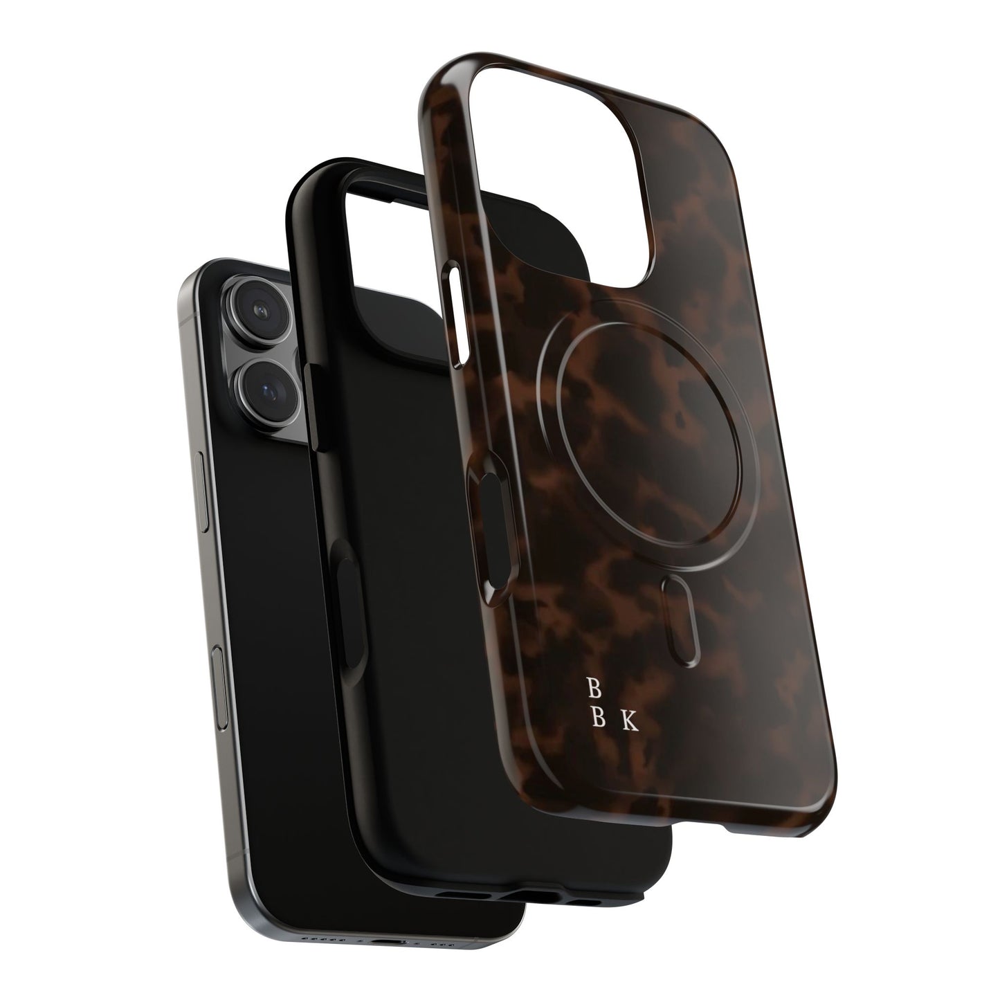 Tortoiseshell Magnetic Phone Case — Slim Tough MagSafe-Compatible Protection