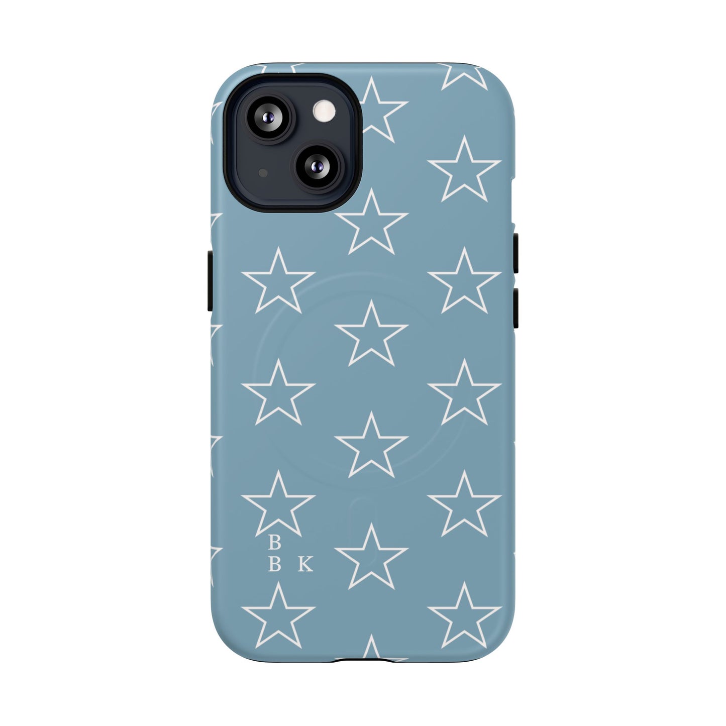 Blue Star Pattern Magnetic Phone Case — Tough Protective iPhone Cover