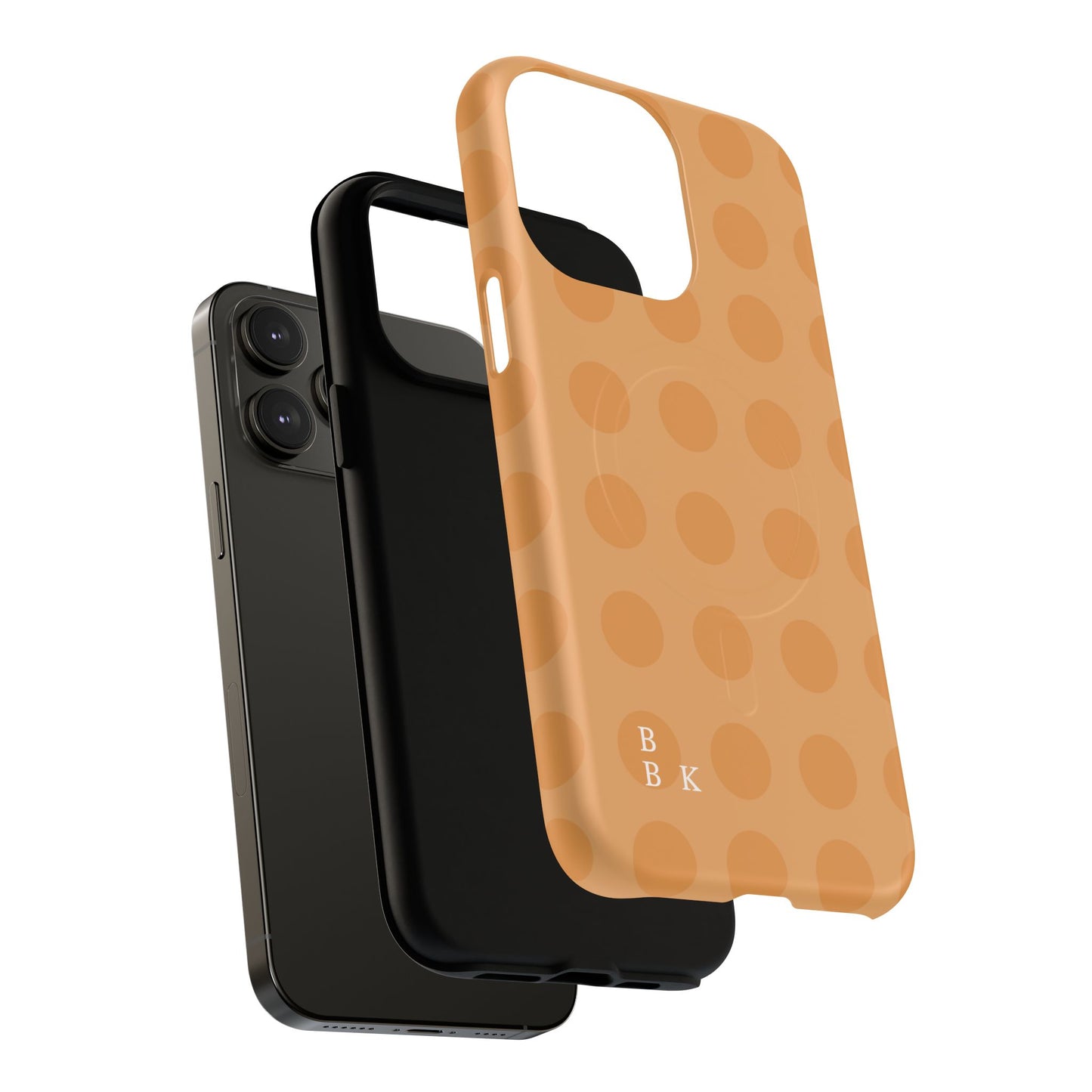 Polka Dot Tough Magnetic Phone Case – Durable Magnetic iPhone Cover