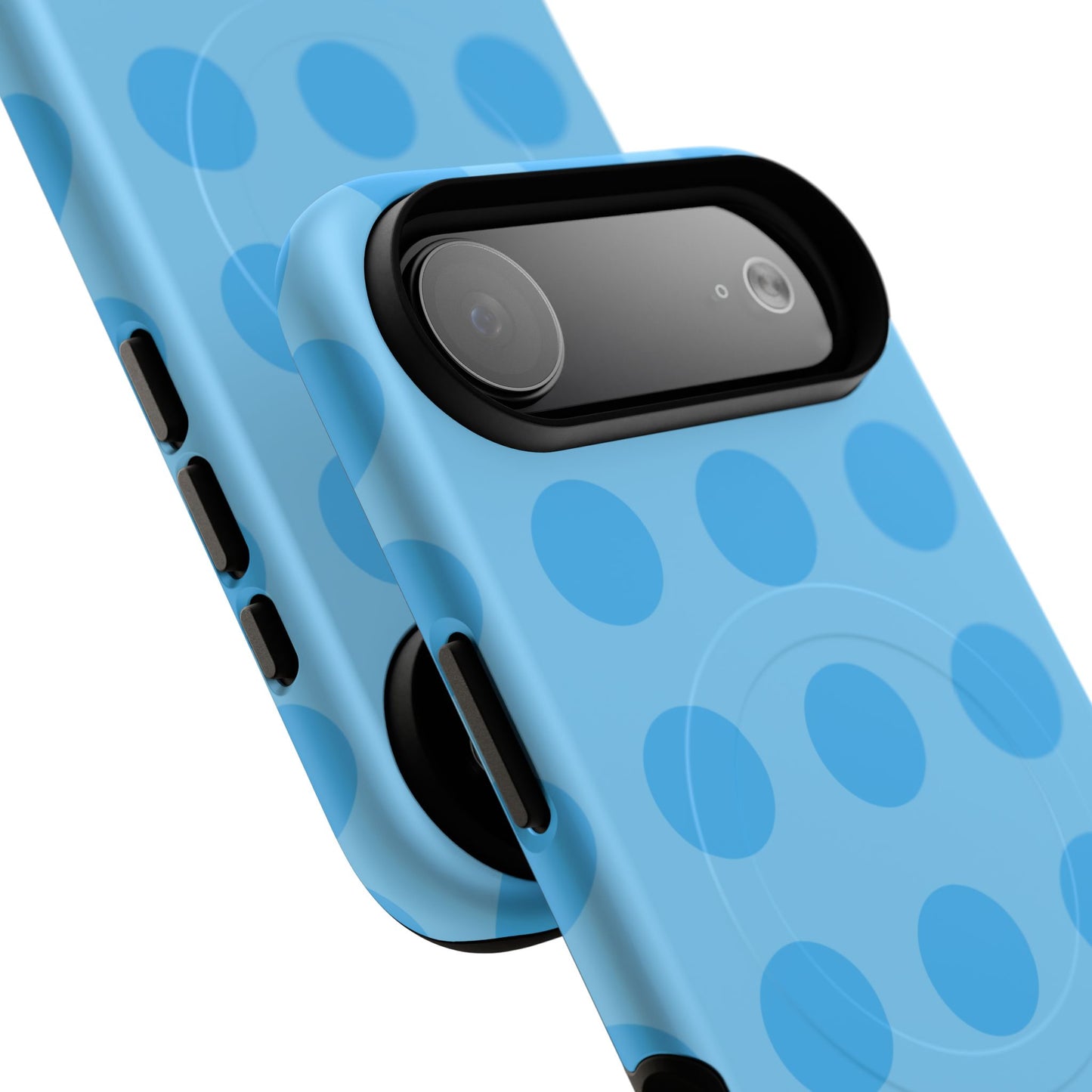 Blue Polka Dot Tough Magnetic Phone Case