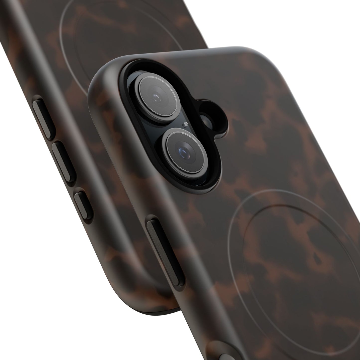 Tortoiseshell Magnetic Phone Case — Slim Tough MagSafe-Compatible Protection