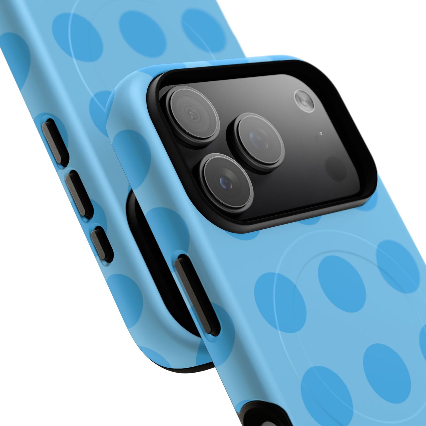 Blue Polka Dot Tough Magnetic Phone Case