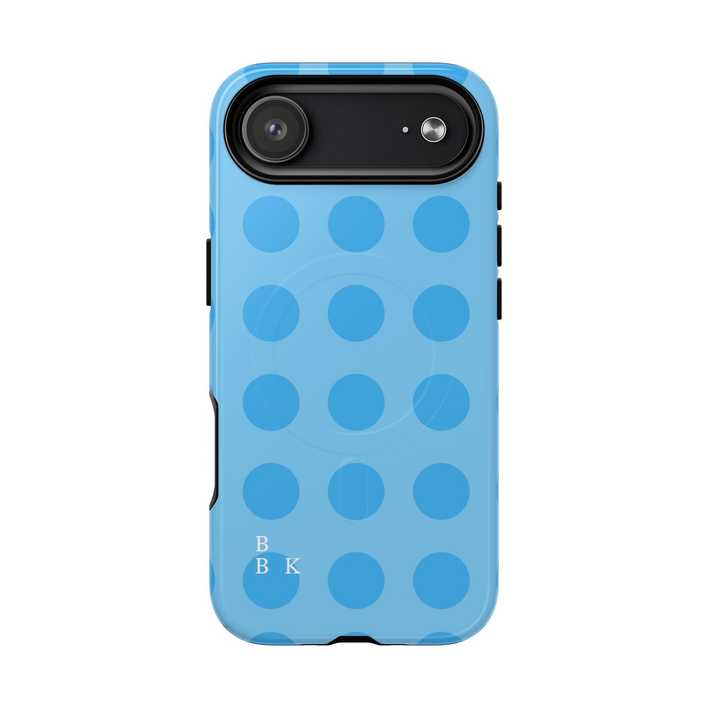 Blue Polka Dot Tough Magnetic Phone Case