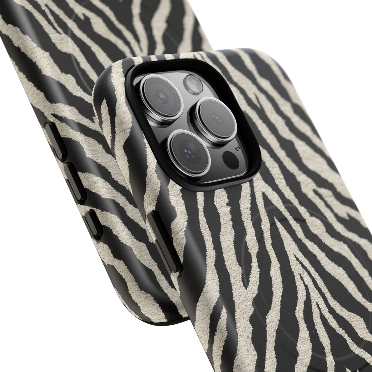 Zebra Stripe Tough Magnetic Phone Case — Magnetic Protective Phone Case