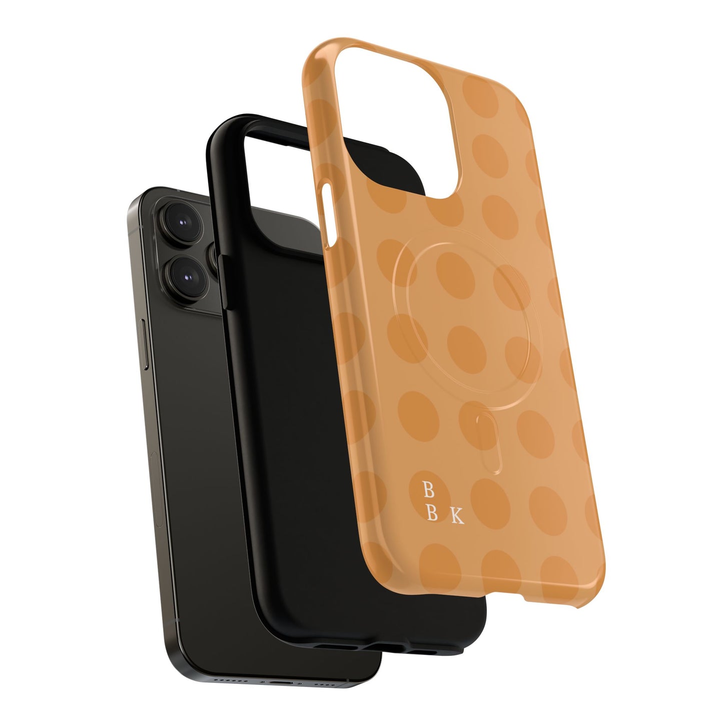 Polka Dot Tough Magnetic Phone Case – Durable Magnetic iPhone Cover