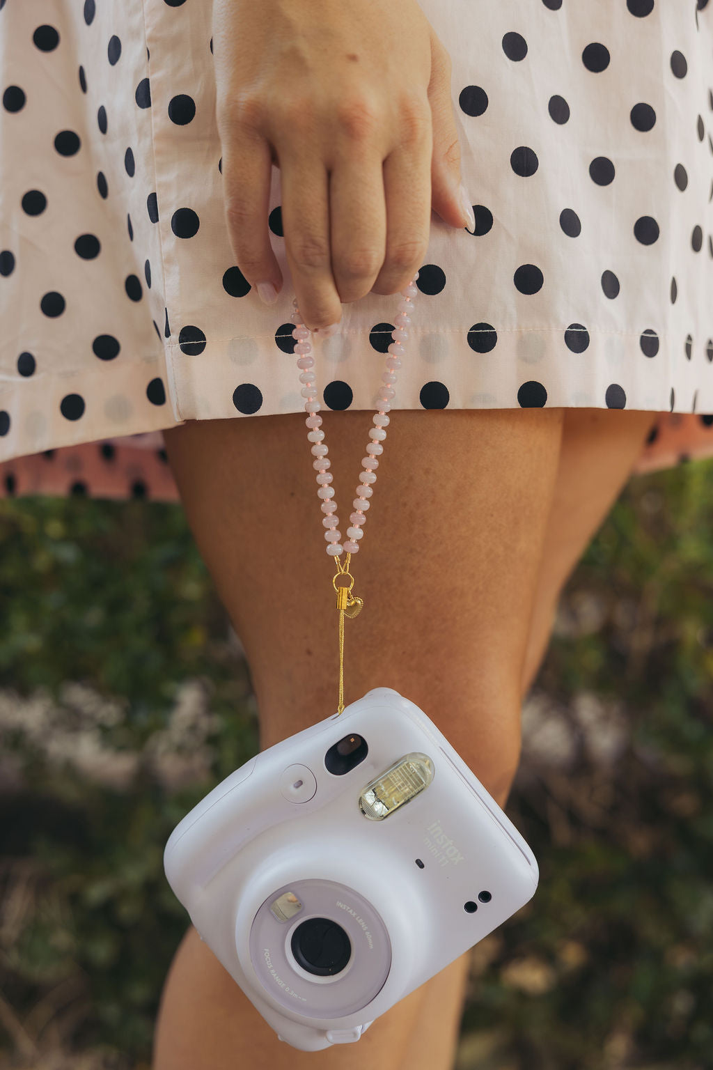 Lavender Lane Camera Charm