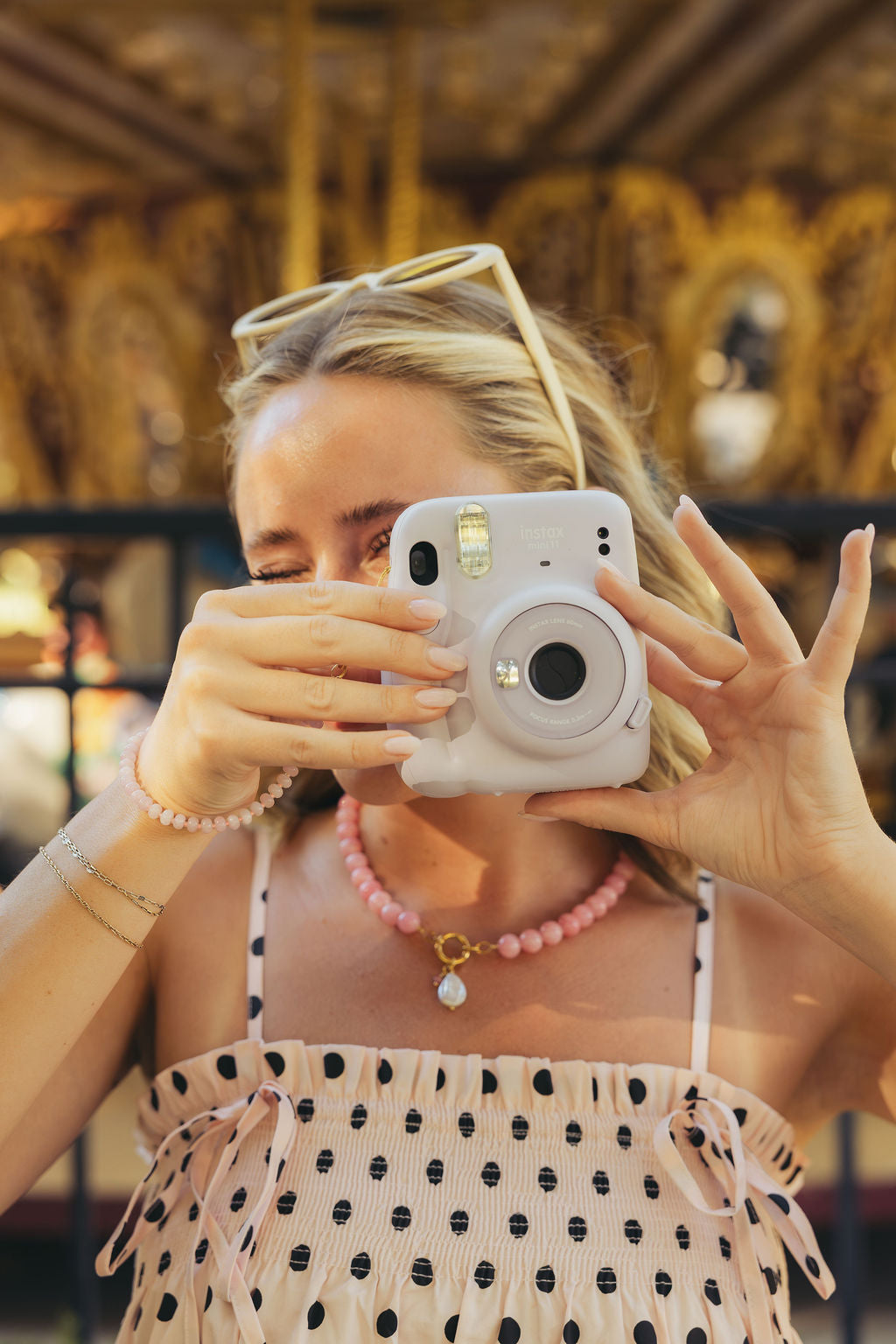 Lavender Lane Camera Charm