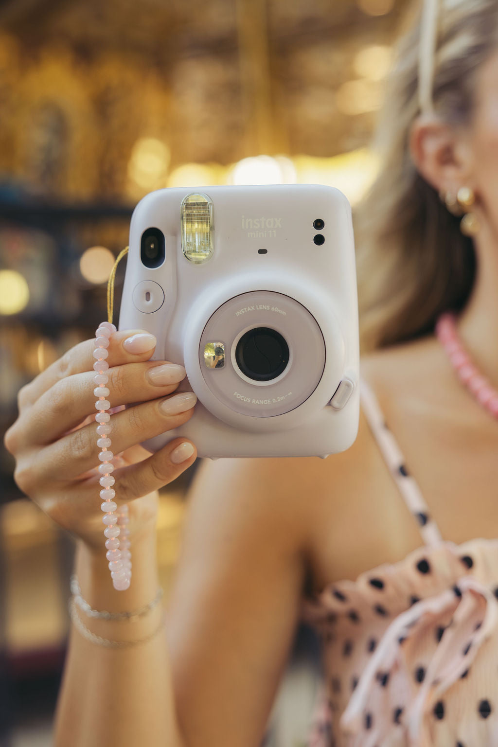 Lavender Lane Camera Charm