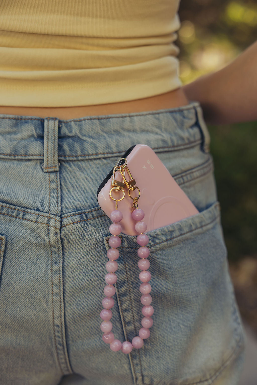 Lavender Lane Phone Charm