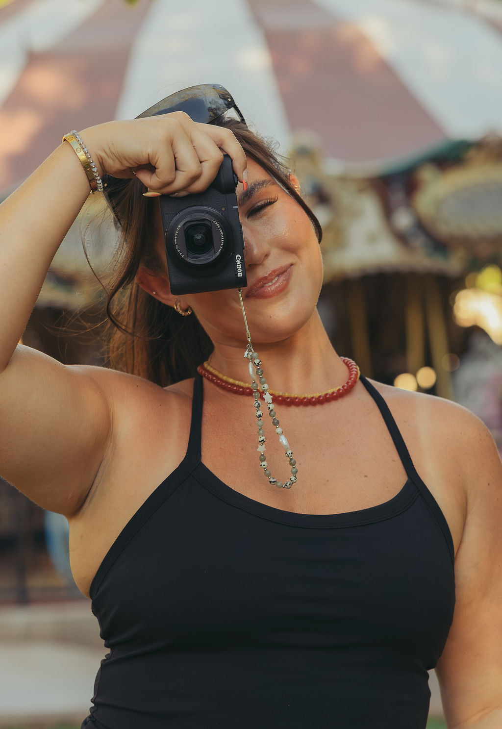 Stardust Camera Charm