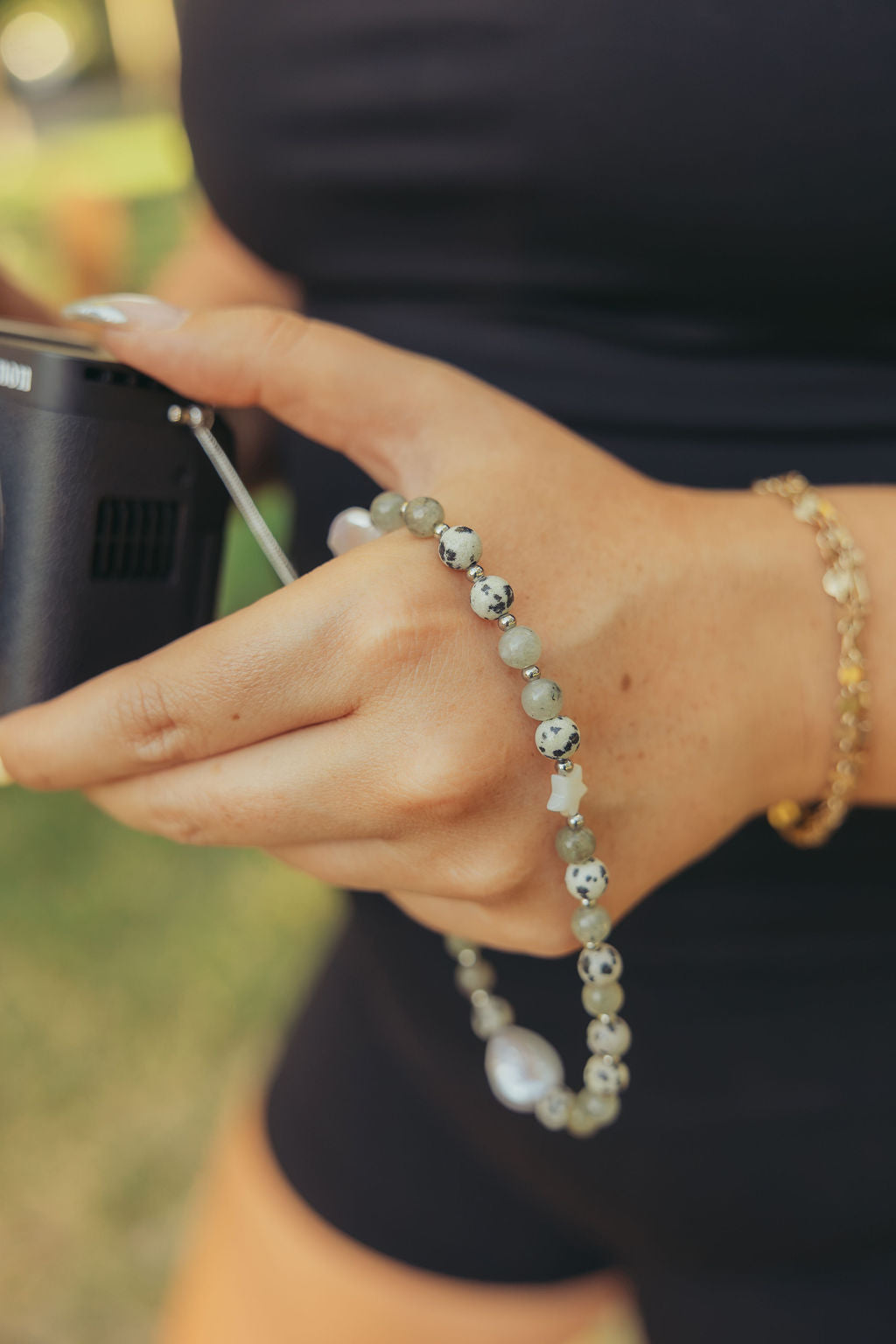 Stardust Camera Charm